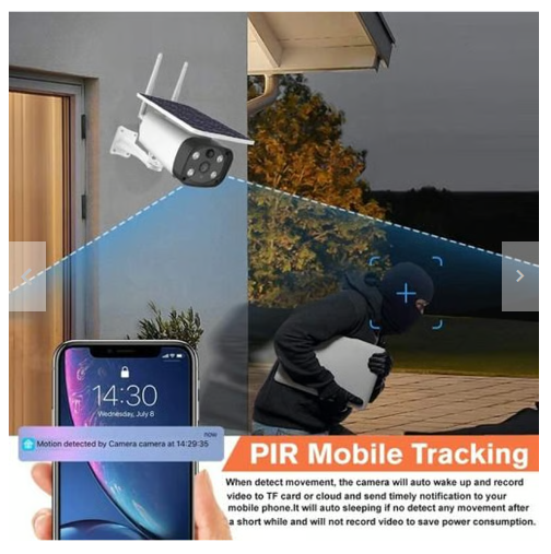 CAMARA IP SOLAR WIFI LOW POWER